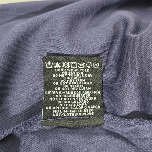 R & M Richards Mother Of The Bride BLUE Sequined Lace Sheer Formal Dress Size 16 - Picture 13 of 17